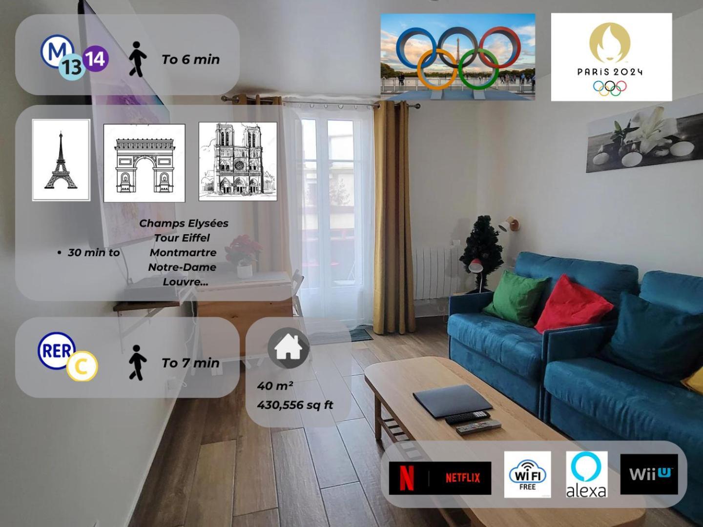 Amazing Apartment A Stone'S Throw From The City Of Lights - Paris クリシー エクステリア 写真